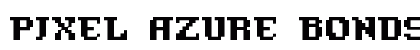 Pixel Azure Bonds Regular preview