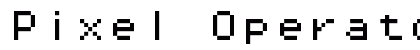Pixel Operator Mono 8 Regular Preview