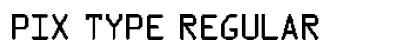 Pix Type Regular preview