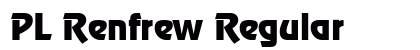 PL Renfrew Regular preview