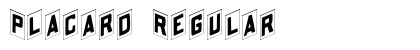 Placard Regular preview