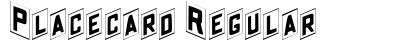 Placecard Regular Preview