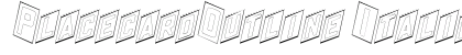 PlacecardOutline Italic preview