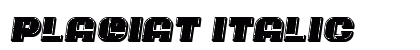 Plagiat Italic preview