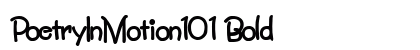 PoetryInMotion101 Bold preview