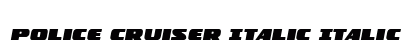 Police Cruiser Italic Italic preview