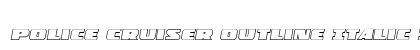 Police Cruiser Outline Italic Italic preview