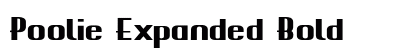 Poolie Expanded Bold Preview