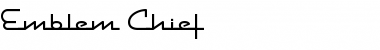 Download Emblem Chief Font Download Emblem Chief Font