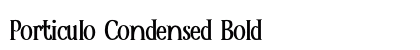Porticulo Condensed Bold Preview