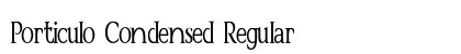 Porticulo Condensed Regular Preview