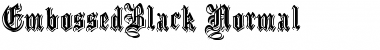 Download EmbossedBlack Font Download EmbossedBlack Font