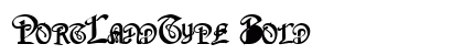 PortLandType Bold preview
