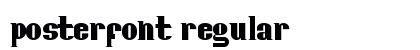 Posterfont Regular preview