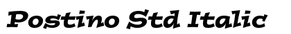 Postino Std Italic Preview