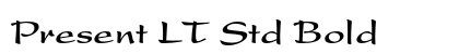 Present LT Std Bold Preview