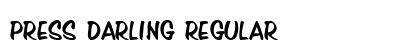 Press Darling Regular preview