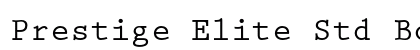 Prestige Elite Std Bold Preview
