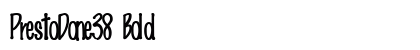 PrestoDone38 Bold preview