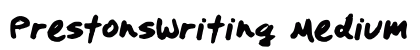 PrestonsWriting Medium preview