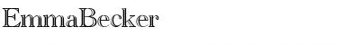 Download EmmaBecker Font Download EmmaBecker Font