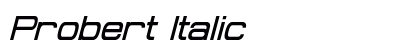 Probert Italic Preview