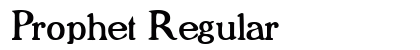 Prophet Regular Preview