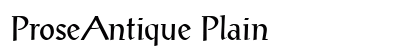 ProseAntique Plain preview