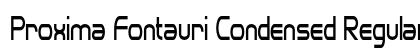 Proxima Fontauri Condensed Regular Preview
