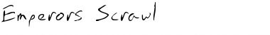 Emperors Scrawl Regular Font