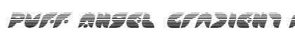 Puff Angel Gradient Italic Italic preview
