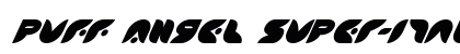 Puff Angel Super-Italic Italic preview