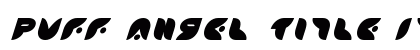 Puff Angel Title Italic Italic preview