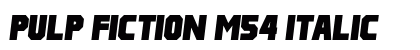 Pulp Fiction M54 Italic preview