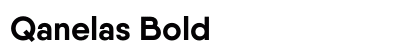 Qanelas Bold Preview