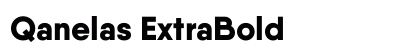 Qanelas ExtraBold Preview