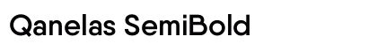 Qanelas SemiBold Preview