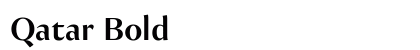 Qatar Bold preview
