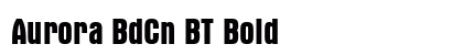 Aurora BdCn BT Bold preview