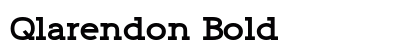 Qlarendon Bold preview