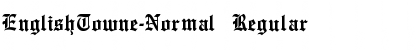 Download EnglishTowne-Normal Font Download EnglishTowne-Normal Font