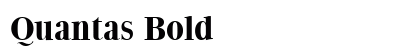 Quantas Bold preview