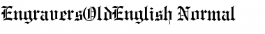 Download EngraversOldEnglish Font