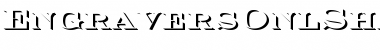 Download EngraversOnlShaDBol Font Download EngraversOnlShaDBol Font