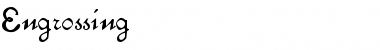 Download Engrossing Font Download Engrossing Font