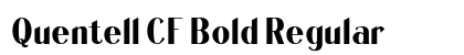 Quentell CF Bold Regular preview