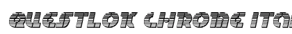 Questlok Chrome Italic Italic preview