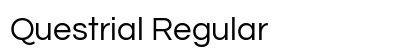 Questrial Regular preview