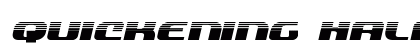 Quickening Half-Tone Italic Italic preview