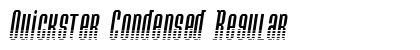 Quickster Condensed Regular Preview
